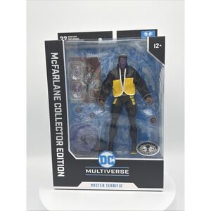 McFarlane Mister Terrific Action Figure DC Multiverse Platinum Edition JSA
